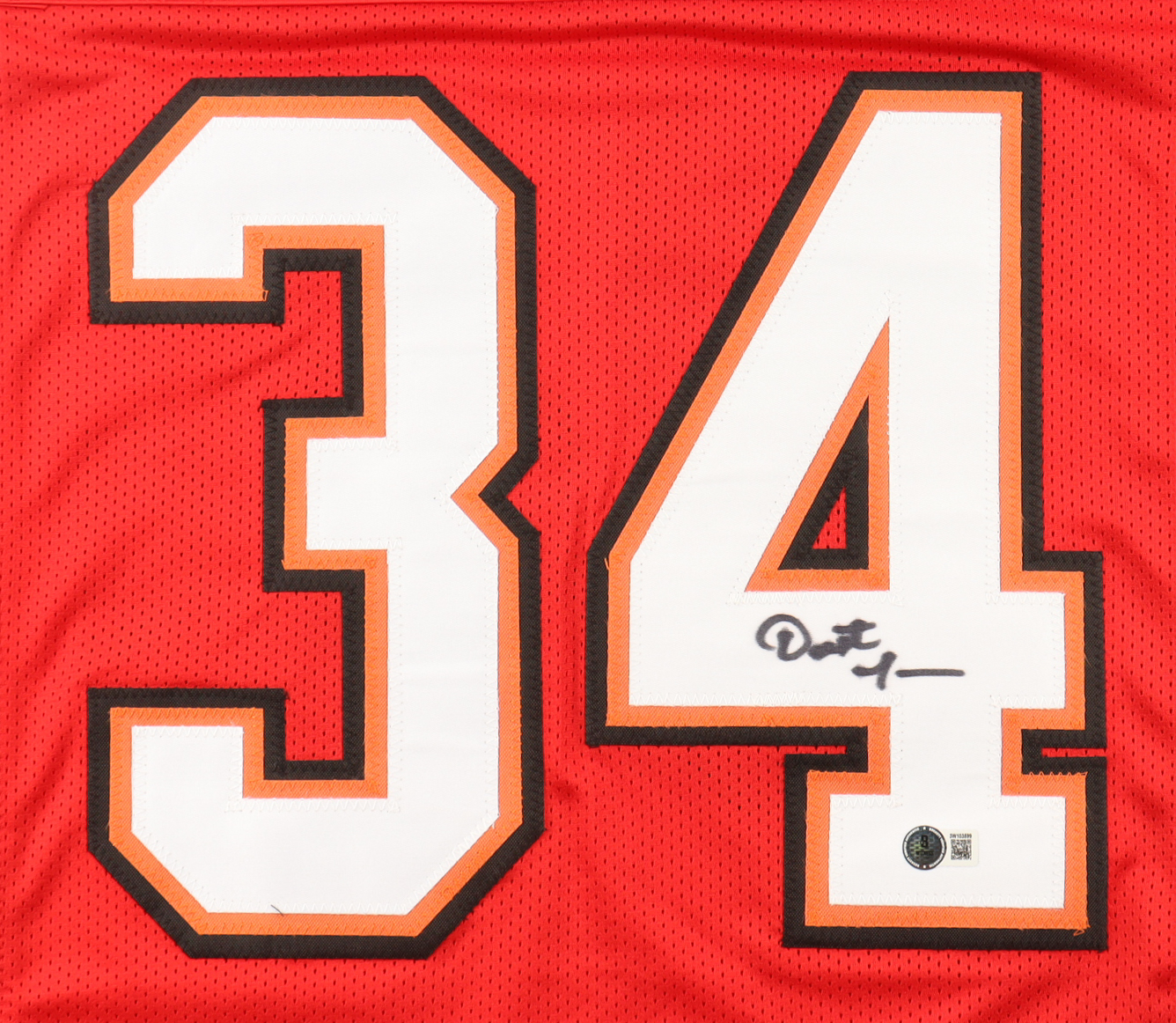 Dexter Jackson Signed Jersey (Beckett) at PristineAuction.com Dexter Jackson Signed Jersey (Beckett) at PristineAuction.com