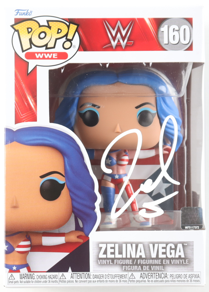 Zelina Vega Signed "WWE" #160 Funko Pop! Vinyl Figure (Fanatics) at PristineAuction.com Zelina Vega Signed "WWE" #160 Funko Pop! Vinyl Figure (Fanatics) at PristineAuction.com