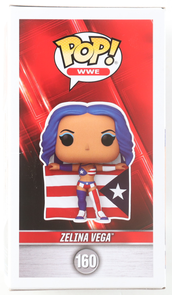 Zelina Vega Signed "WWE" #160 Funko Pop! Vinyl Figure (Fanatics) at PristineAuction.com Zelina Vega Signed "WWE" #160 Funko Pop! Vinyl Figure (Fanatics) at PristineAuction.com