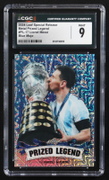 Lionel Messi 2024 Leaf Metal Special Release Prized Legend Blue Mojo #PL-17 #9/20 (CGC 9) at PristineAuction.com
