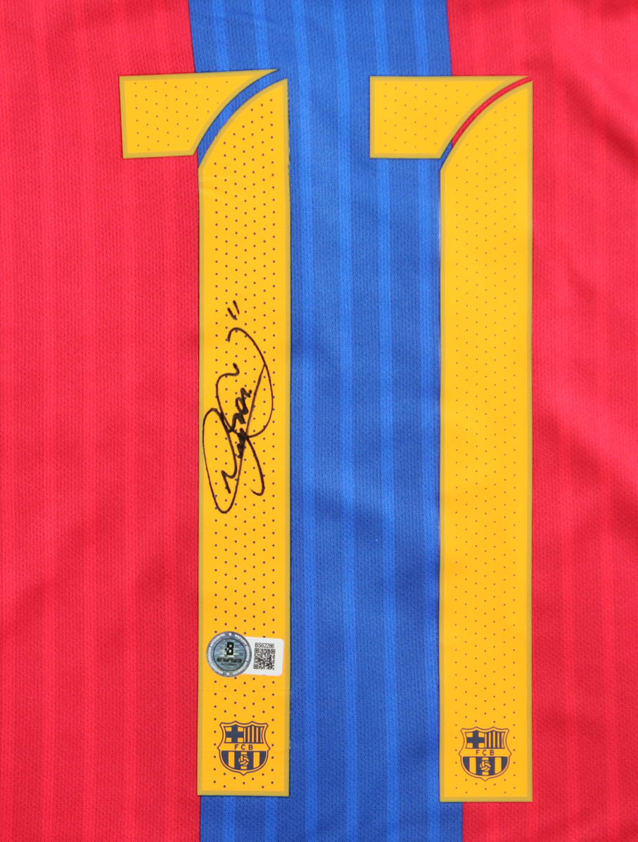 Neymar Signed Barcelona F.C. Nike Authentic Jersey (Beckett) at PristineAuction.com Neymar Signed Barcelona F.C. Nike Authentic Jersey (Beckett) at PristineAuction.com
