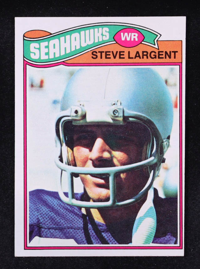 Steve Largent 1977 Topps #177 RC at PristineAuction.com Steve Largent 1977 Topps #177 RC at PristineAuction.com
