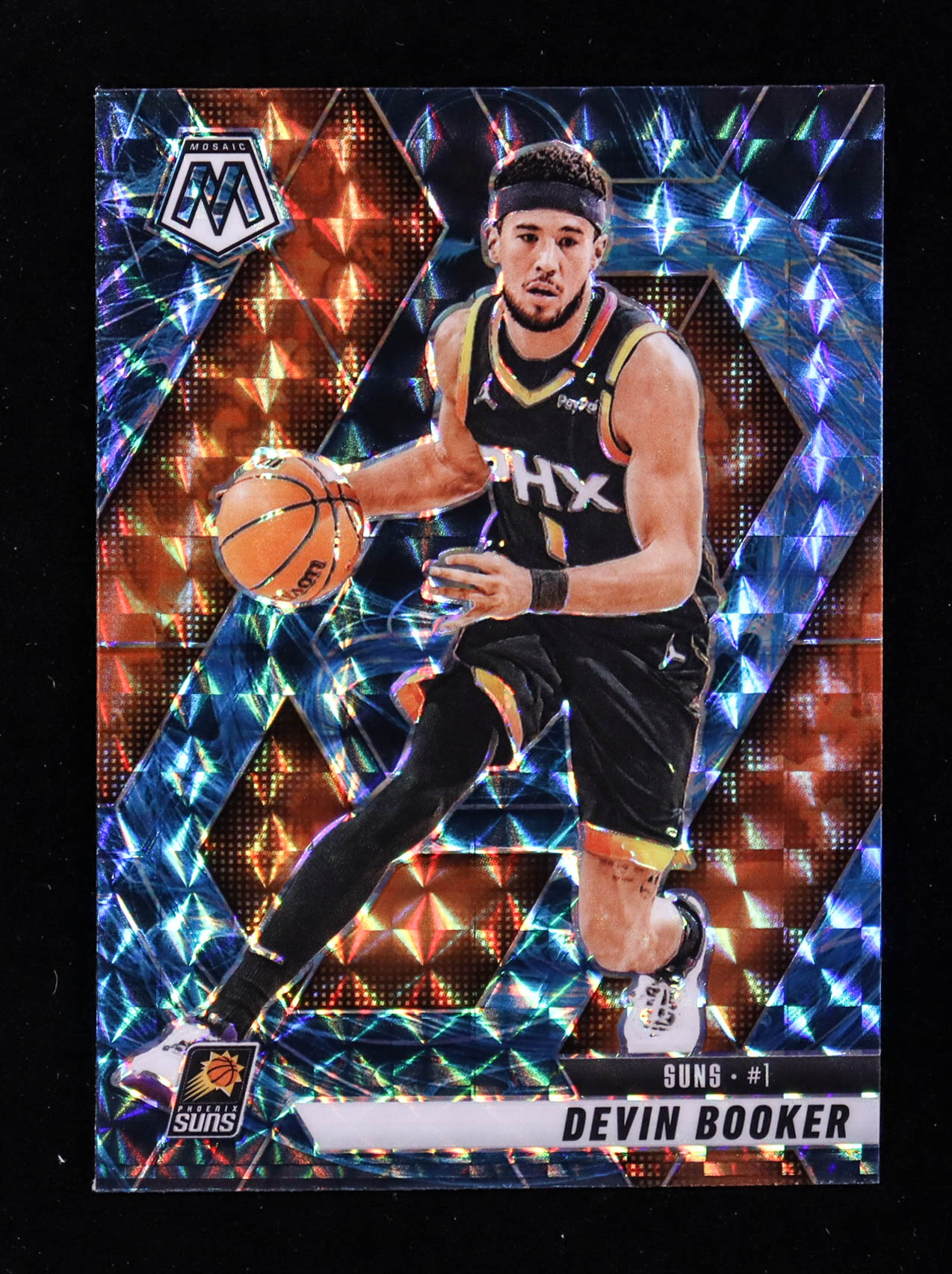 Devin Booker 2024-25 Panini Mosaic Mosaic Genesis #200 at PristineAuction.com Devin Booker 2024-25 Panini Mosaic Mosaic Genesis #200 at PristineAuction.com