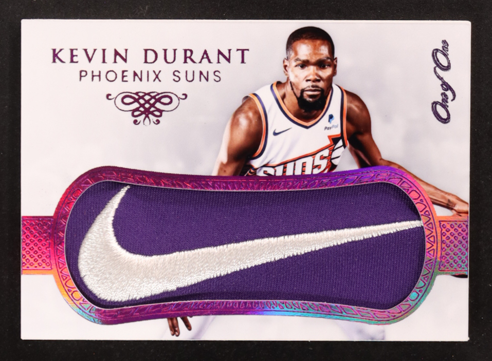 Kevin Durant 2025 Reclaim Customs Patches Pink #KD35 #1/1 at PristineAuction.com Kevin Durant 2025 Reclaim Customs Patches Pink #KD35 #1/1 at PristineAuction.com