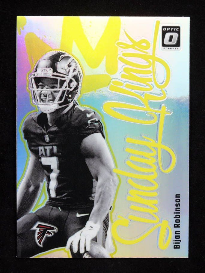 Bijan Robinson 2024 Donruss Optic Sunday Kings #22 at PristineAuction.com Bijan Robinson 2024 Donruss Optic Sunday Kings #22 at PristineAuction.com