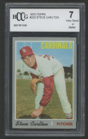 Steve Carlton 1970 Topps #220 (BCCG 7) at PristineAuction.com