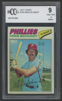 Mike Schmidt 1977 Topps #140 (BCCG 9) at PristineAuction.com