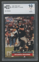 Brett Favre 1991 Pro Set #762 RC (BCCG 10) at PristineAuction.com