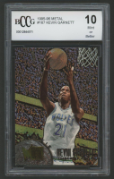 Kevin Garnett 1995-96 Metal #167 RC (BCCG 10) at PristineAuction.com