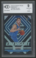 Luka Doncic 2018-19 Panini Prizm Emergent Silver Prizm #3 (BCCG 9) at PristineAuction.com