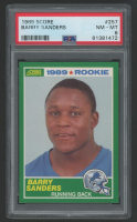 Barry Sanders 1989 Score #257 RC (PSA 8) at PristineAuction.com