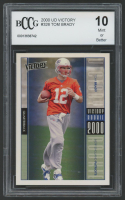 Tom Brady 2000 Upper Deck Victory #326 RC (BCCG 10) at PristineAuction.com