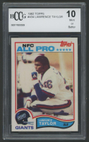 Lawrence Taylor 1982 Topps #434 (BCCG 10) at PristineAuction.com