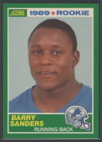 Barry Sanders 1989 Score #257 RC at PristineAuction.com