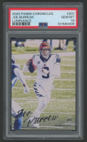 Joe Burrow 2020 Panini Chronicles Luminance #201 (PSA 10) at PristineAuction.com