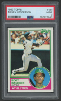 Rickey Henderson 1983 Topps #180 (PSA 9) at PristineAuction.com