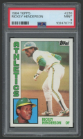Rickey Henderson 1984 Topps #230 (PSA 9) at PristineAuction.com