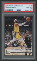 LeBron James 2019 Panini Chronicles #112 (PSA 10) at PristineAuction.com