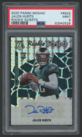Jalen Hurts 2020 Mosaic Rookie Scripts Autograph #RS22 (PSA 9) at PristineAuction.com