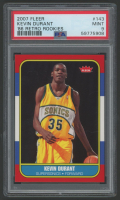 Kevin Durant 2007-08 Fleer 1986-87 Rookies #143 (PSA 9) at PristineAuction.com