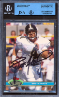 Brett Favre Signed 1991 Stadium Club #94 RC (BGS) at PristineAuction.com