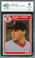 Roger Clemens 1985 Fleer #155 RC (BCCG 9) at PristineAuction.com