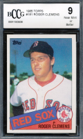 Roger Clemens 1985 Topps #181 RC (BCCG 9) at PristineAuction.com