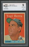 Yogi Berra 1958 Topps #370 (BCCG 9) at PristineAuction.com