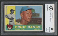 Ernie Banks 1960 Topps #10 (BCCG 8) at PristineAuction.com