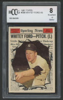 Whitey Ford 1961 Topps #586 AS (BCCG 8) at PristineAuction.com