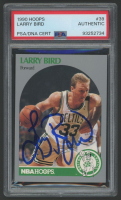 Larry Bird Signed 1990 Hoops #39 (PSA) at PristineAuction.com