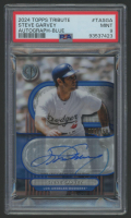 Steve Garvey 2024 Topps Tribute Autograph Blue #TASGA #3/150 (PSA 9) at PristineAuction.com