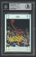 Magic Johnson Signed 2007-08 Topps Chrome Refractors #106 #396/999 (BGS) at PristineAuction.com
