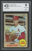 Steve Carlton 1968 Topps #408 (BCCG 9) at PristineAuction.com