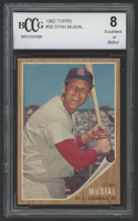 Stan Musial 1962 Topps #50 (BCCG 8) at PristineAuction.com
