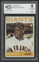 Willie Mays 1964 Topps #150 (BCCG 8) at PristineAuction.com