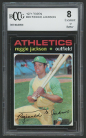 Reggie Jackson 1971 Topps #20 (BCCG 8) at PristineAuction.com