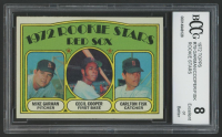 Mike Garman / Cecil Cooper RC / Carlton Fisk RC 1972 Topps Rookie Stars #79 (BCCG 8) at PristineAuction.com