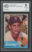 Carl Yastrzemski 1963 Topps #115 (BCCG 8) at PristineAuction.com