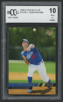 Clayton Kershaw 2008 Stadium Club VAR #107B #883/999 (BCCG 10) at PristineAuction.com