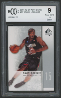Kawhi Leonard 2011-12 SP Authentic #27 RC (BCCG 9) at PristineAuction.com