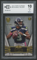 Russell Wilson 2012 Topps Supreme #23 #204/462 RC (BCCG 10) at PristineAuction.com