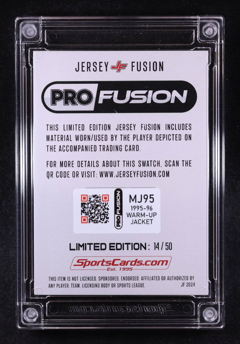 Magic Johnson 2024 Jersey Fusion Game Used Swatch #MJ95 #14/50 at PristineAuction.com Magic Johnson 2024 Jersey Fusion Game Used Swatch #MJ95 #14/50 at PristineAuction.com