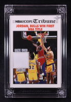 Michael Jordan 2024 Jersey Fusion Game Used Swatch #MJ96 at PristineAuction.com