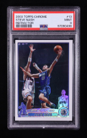 Steve Nash 2003-04 Topps Chrome Refractors #13 (PSA 9) at PristineAuction.com