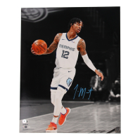 Ja Morant Signed Grizzlies 16x20 Photo (Beckett) at PristineAuction.com