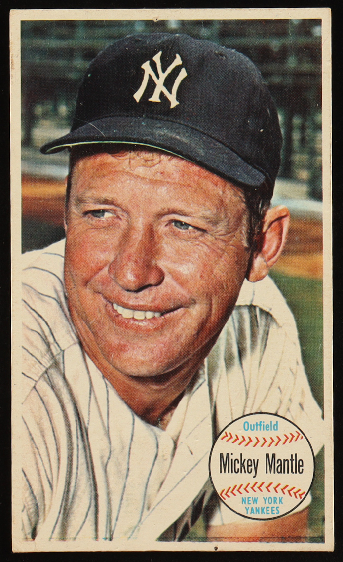 Mickey Mantle 1964 Topps Giants #25 at PristineAuction.com Mickey Mantle 1964 Topps Giants #25 at PristineAuction.com