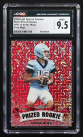 Drake Maye 2023 Leaf Metal Special Release Prized Rookie Pink Mojo #PR-22 RC #2/10 (CGC 9.5) at PristineAuction.com