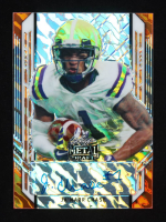 Ja'Marr Chase 2021 Leaf Metal Draft Portraits Orange #PAJMC #3/7 RC at PristineAuction.com