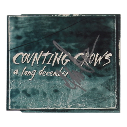 Adam Duritz Signed Counting Crows "A Long December" CD Album Cover (Beckett) at PristineAuction.com Adam Duritz Signed Counting Crows "A Long December" CD Album Cover (Beckett) at PristineAuction.com